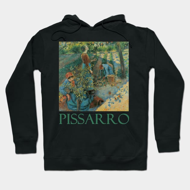 Apple Picking by Camille Pissarro Hoodie by Naves